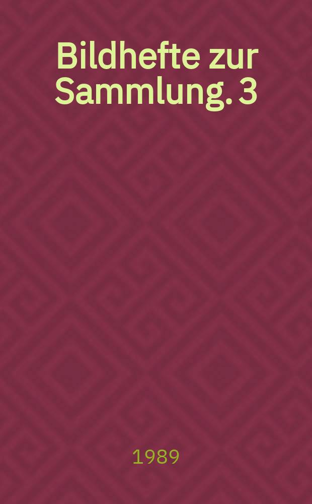 Bildhefte zur Sammlung. 3 : Gotische Malerei in Köln