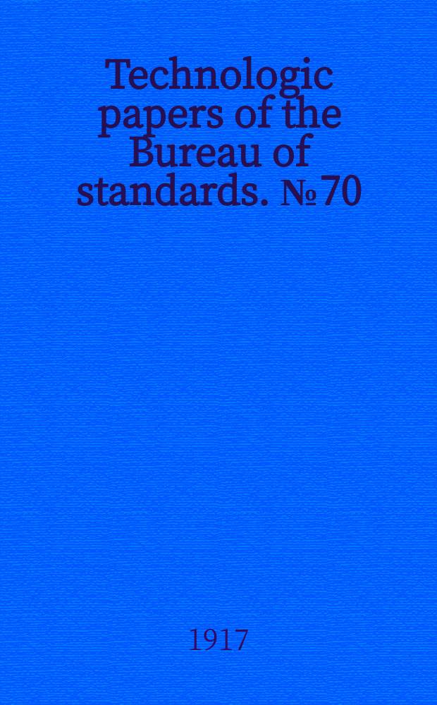 Technologic papers of the Bureau of standards. №70 : Durability of stucco and plaster construction