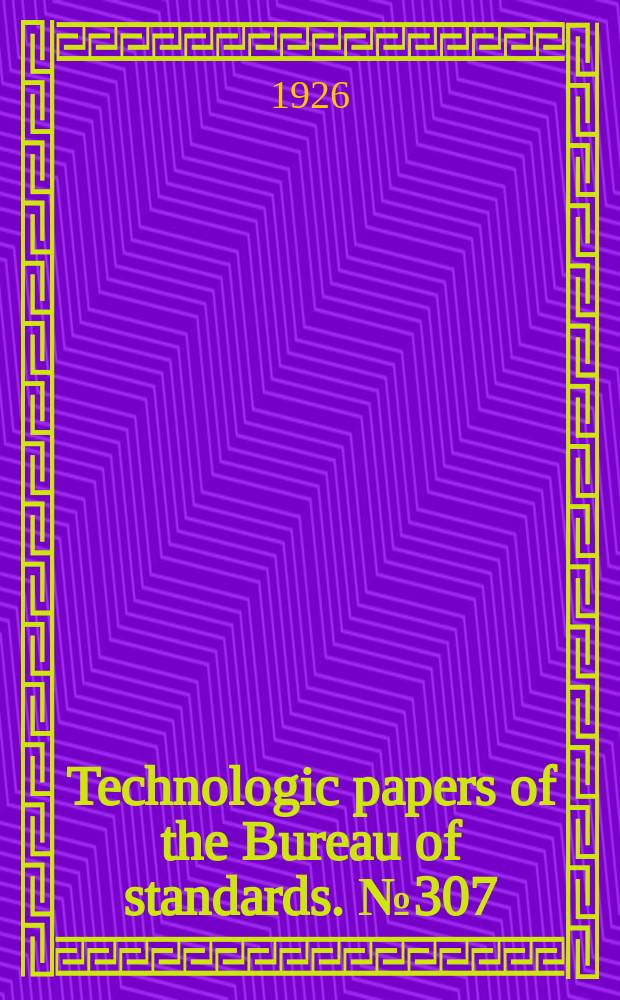 Technologic papers of the Bureau of standards. №307 : Durability of cement drain tile and concrete in alkali soils