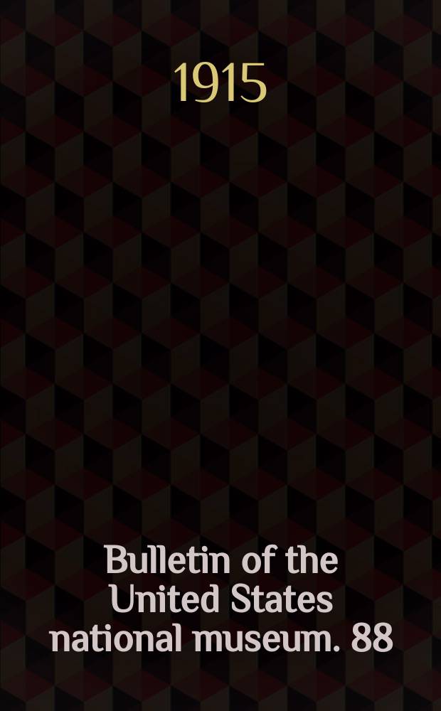 Bulletin of the United States national museum. 88 : Revision of paleozoic. Stelleroidea with special reference to North American Asteroidea
