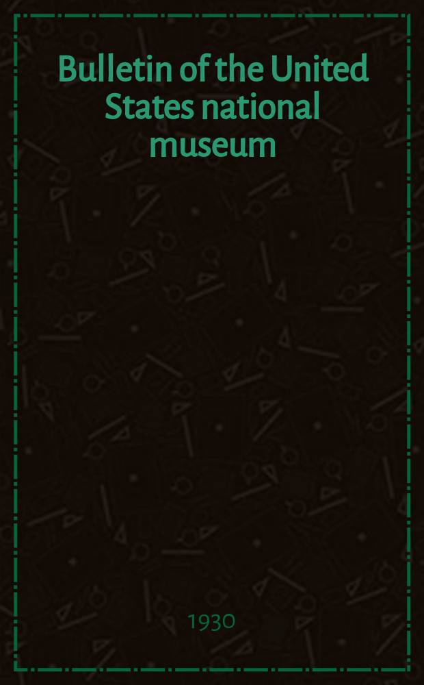 Bulletin of the United States national museum : Revision of the fishes of the family Liparidae