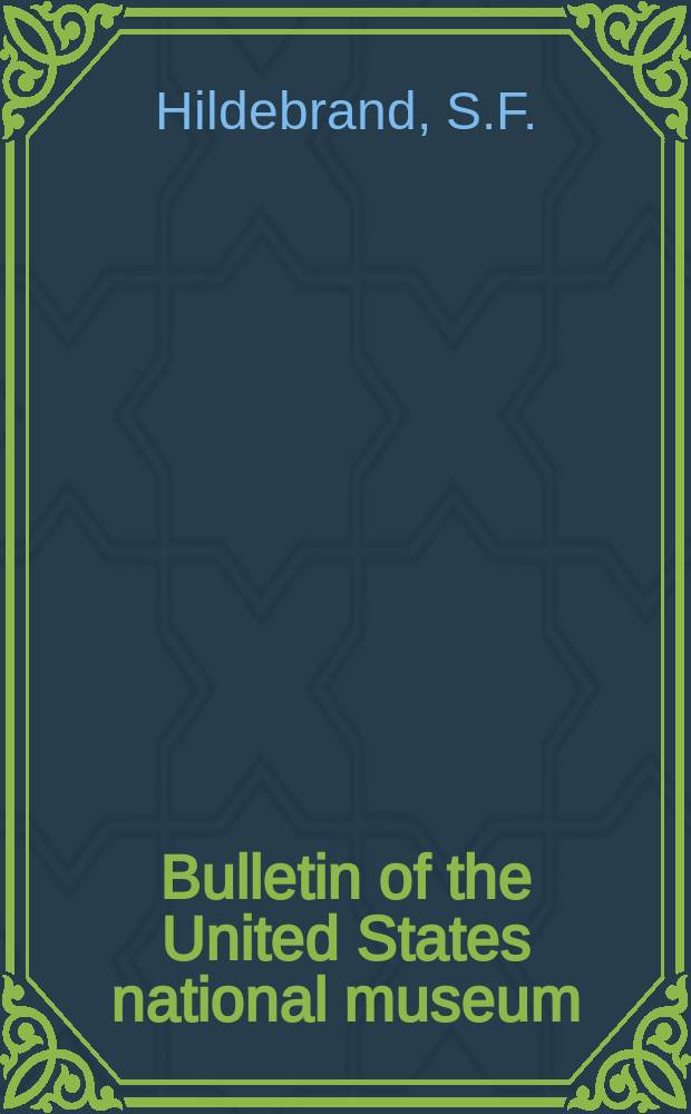 Bulletin of the United States national museum : A descriptive catalog of the shore fishes of Peru