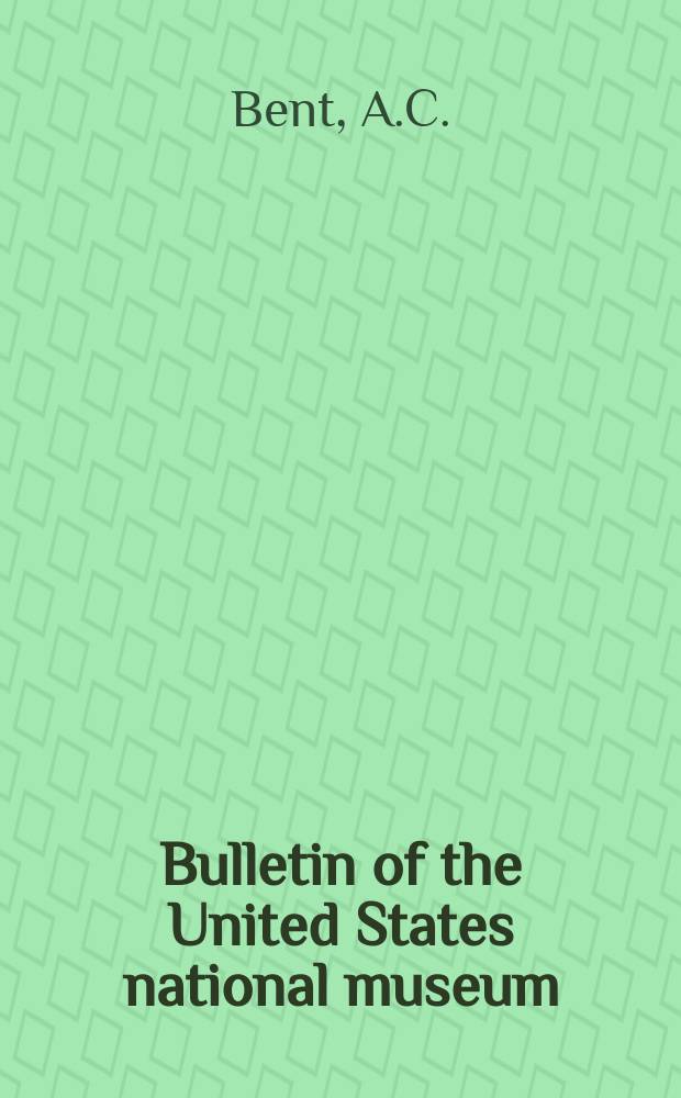 Bulletin of the United States national museum : Life histories of North America nuthatches , wrens, thrashers and their allies