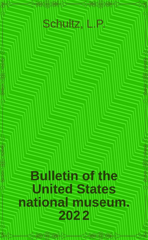 Bulletin of the United States national museum. 202[2] : Fishes of the Marshall and Marianas islands