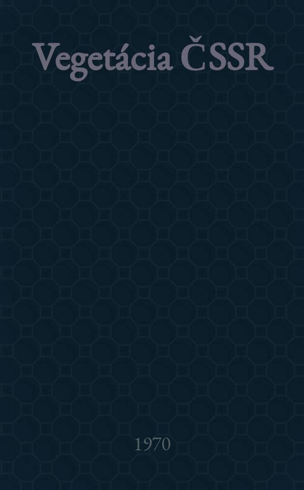 Vegetácia ČSSR