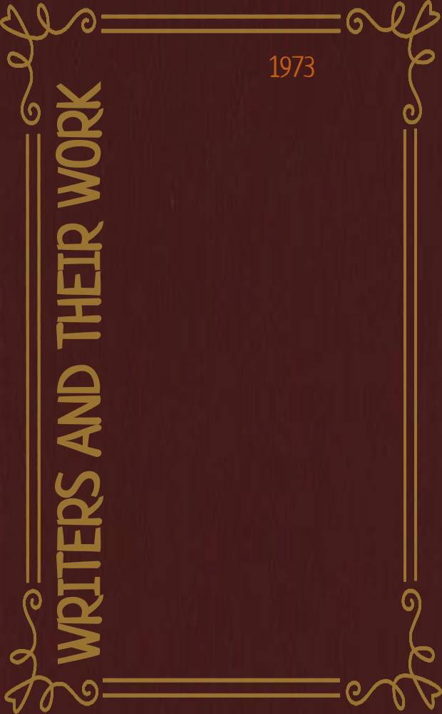 Writers and their work : Bibliographical ser. of suppl. to "British book news". №230 : Doris Lessing