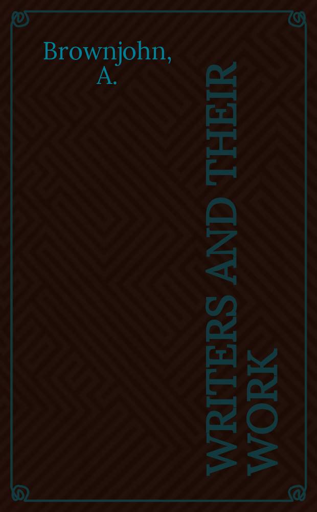 Writers and their work : Bibliographical ser. of suppl. to "British book news". №247 : Philip Larkin