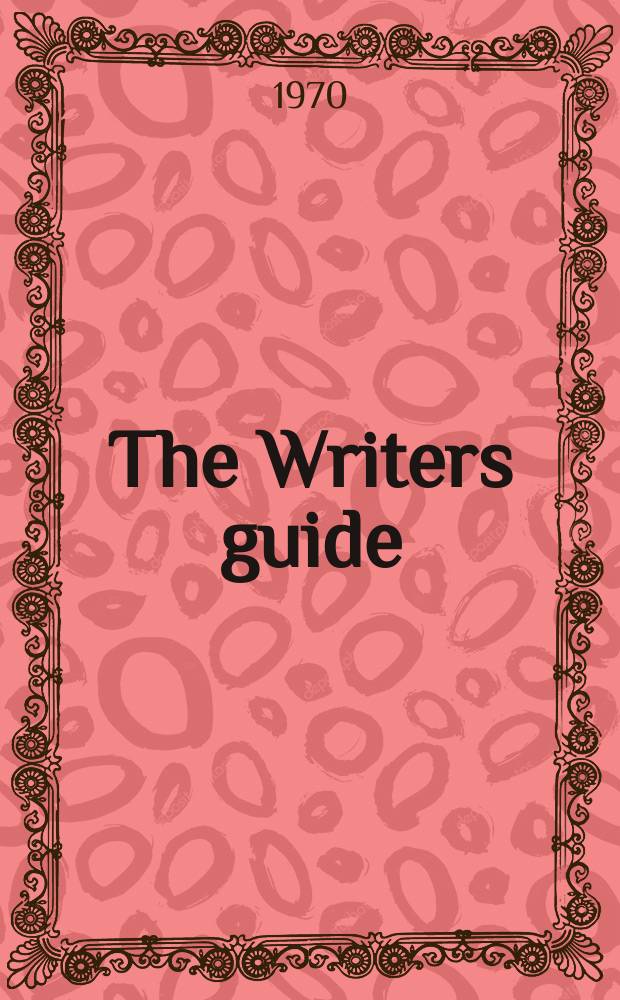 The Writers guide
