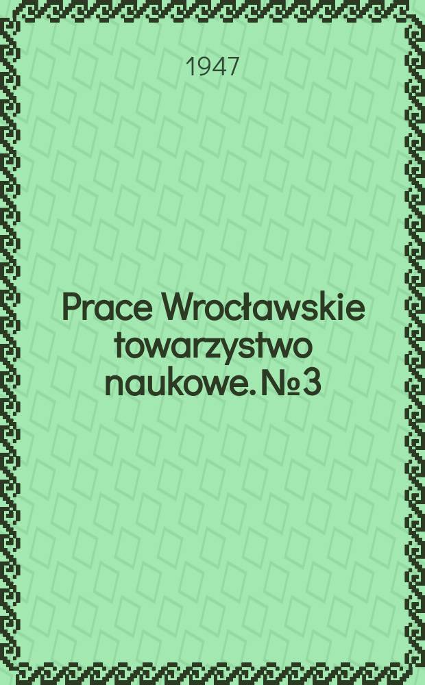 Prace Wrocławskie towarzystwo naukowe. №3 : Nak tekstami Kniaźnina