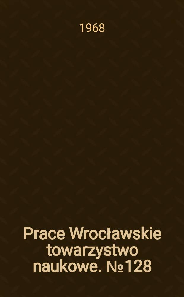 Prace Wrocławskie towarzystwo naukowe. №128 : Les curies municipales en Afrique romaine