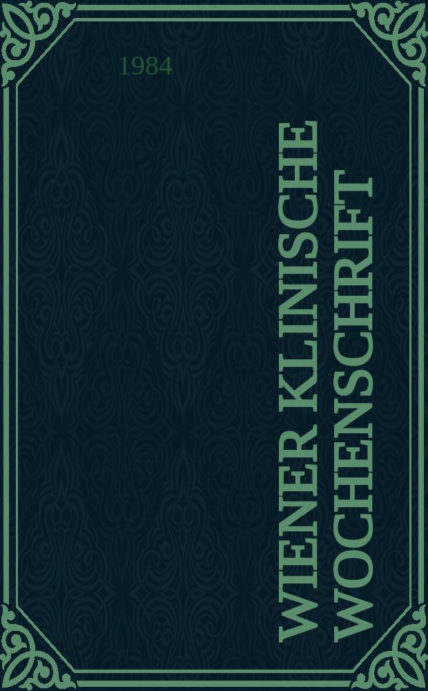 Wiener klinische Wochenschrift : Systemische Goldtherapie