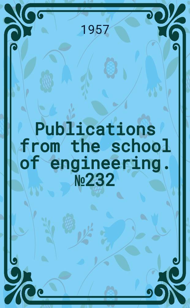 Publications from the school of engineering. №232 : Internal friction and dynamic modulus of cold - worked metals. Atomic mobility in a Cu - AL alloy after quenching and neutron irradiation