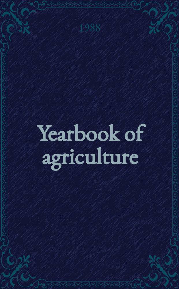 Yearbook of agriculture : Marketing US agriculture
