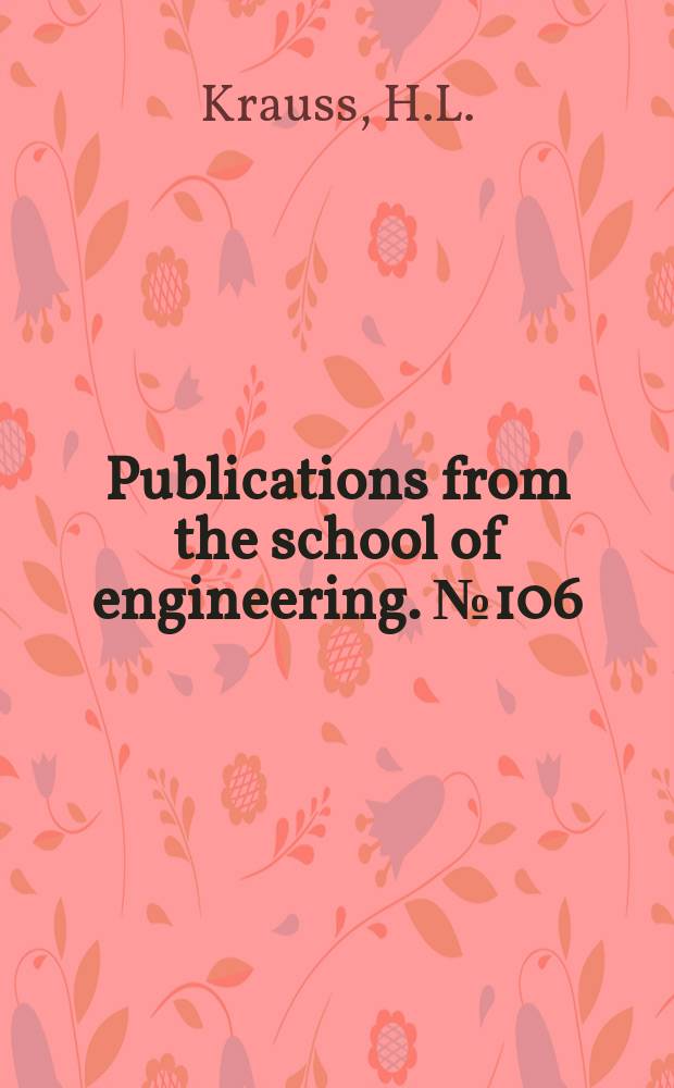 Publications from the school of engineering. №106 : Distortion and band - width characteristics of pulse modulation