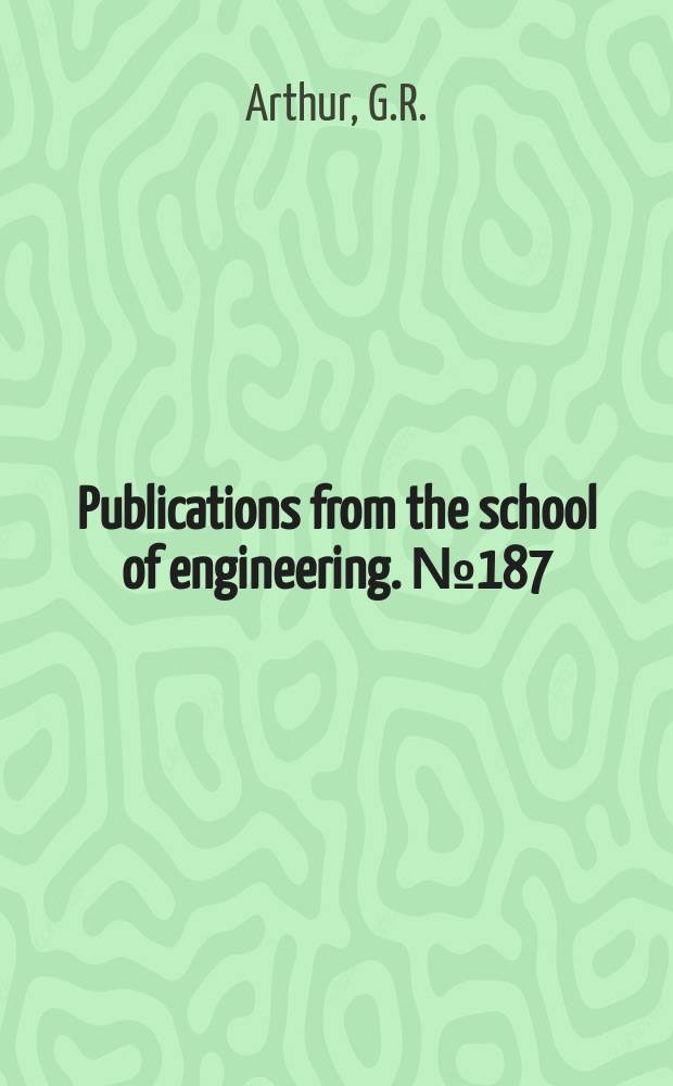 Publications from the school of engineering. №187 : Servomechanisms, A survey