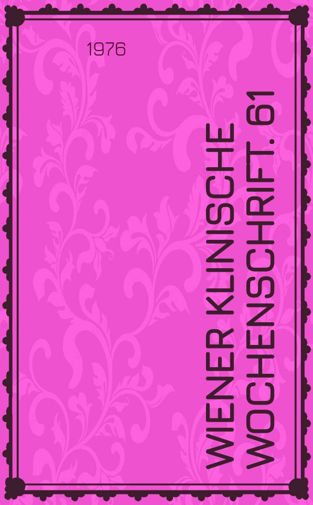 Wiener klinische Wochenschrift. 61 : Die perduodenale Sphinkterspaltung