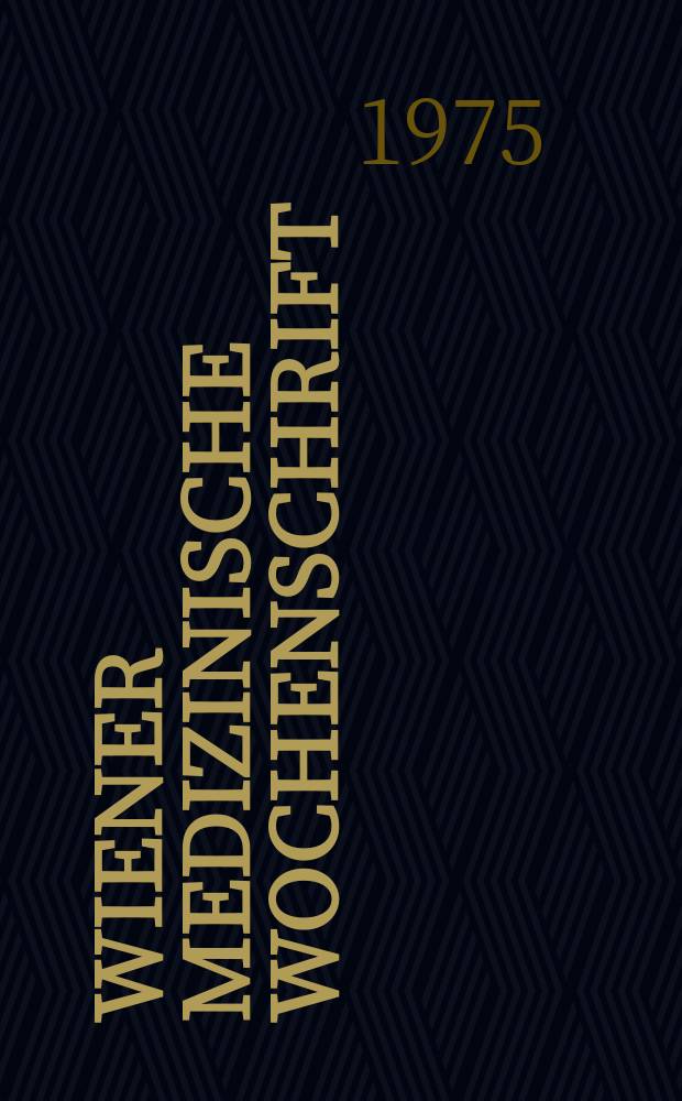 Wiener medizinische Wochenschrift : Supplement. 1975, №23 : Ambroxol und Clenbuterol