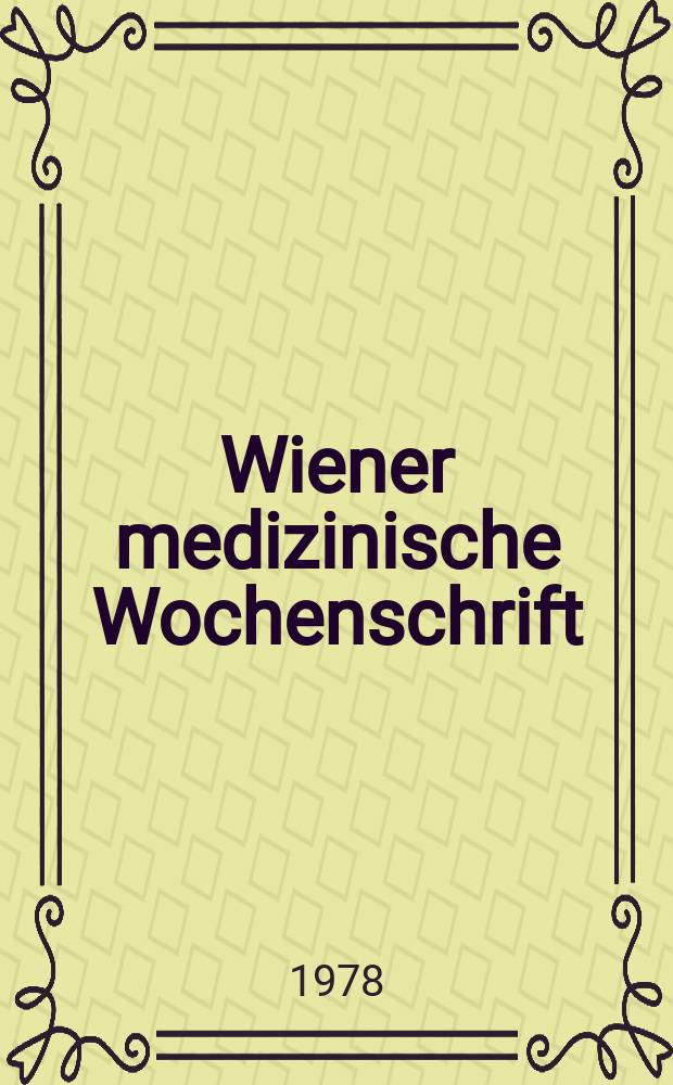 Wiener medizinische Wochenschrift : Supplement. №52 : Aktuelle Nephrologie