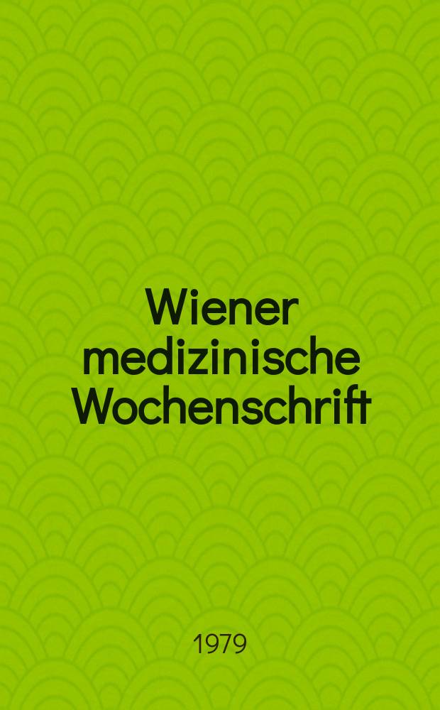 Wiener medizinische Wochenschrift : Supplement. №57 : Über die Therapie mit Convulex ...