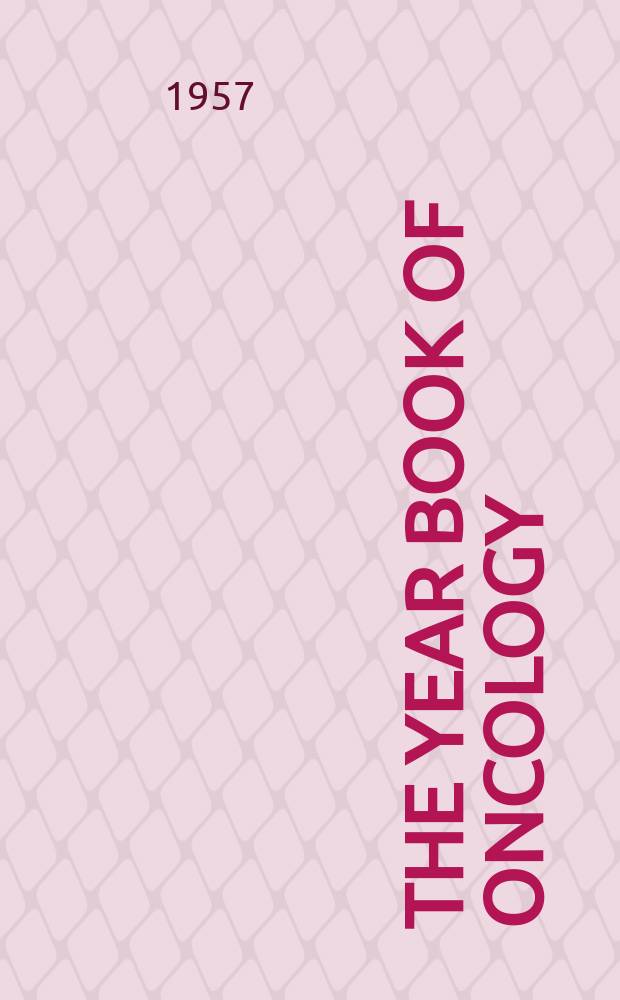 The Year book of oncology