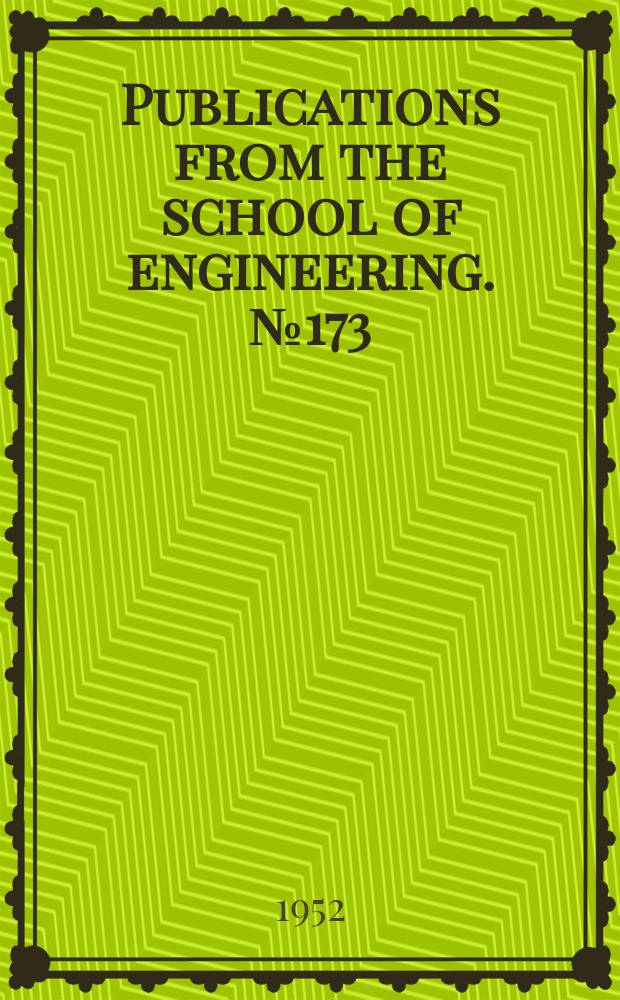 Publications from the school of engineering. №173 : Solution of transients in active four - terminal networks