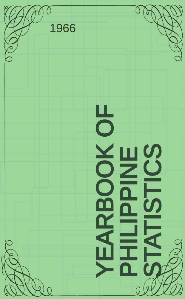 Yearbook of Philippine statistics