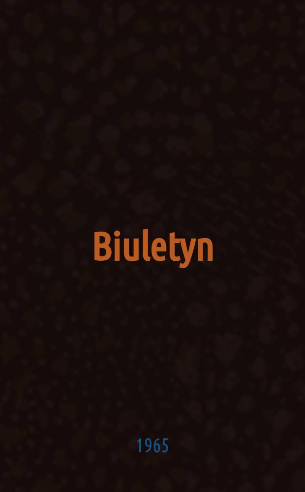 Biuletyn