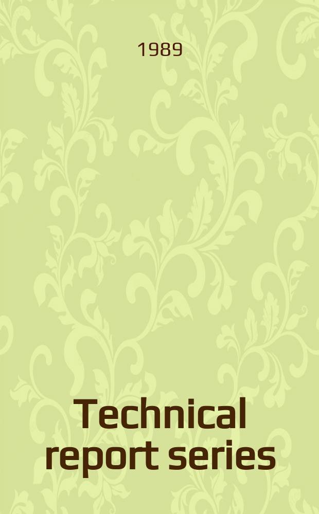 Technical report series