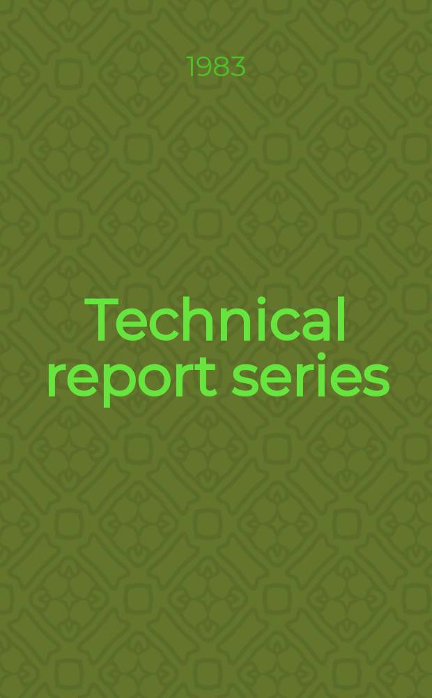 Technical report series
