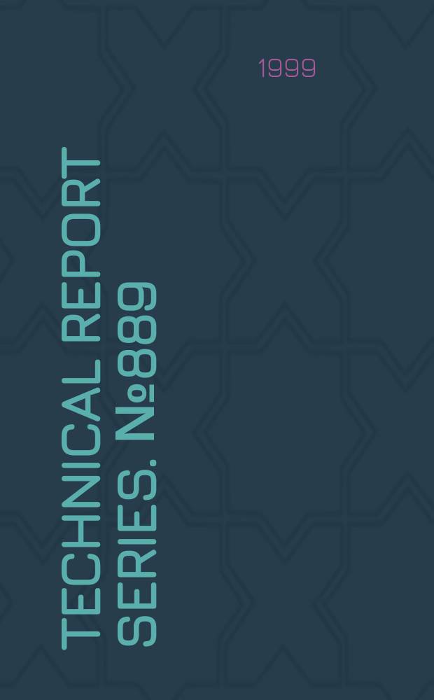 Technical report series. № 889