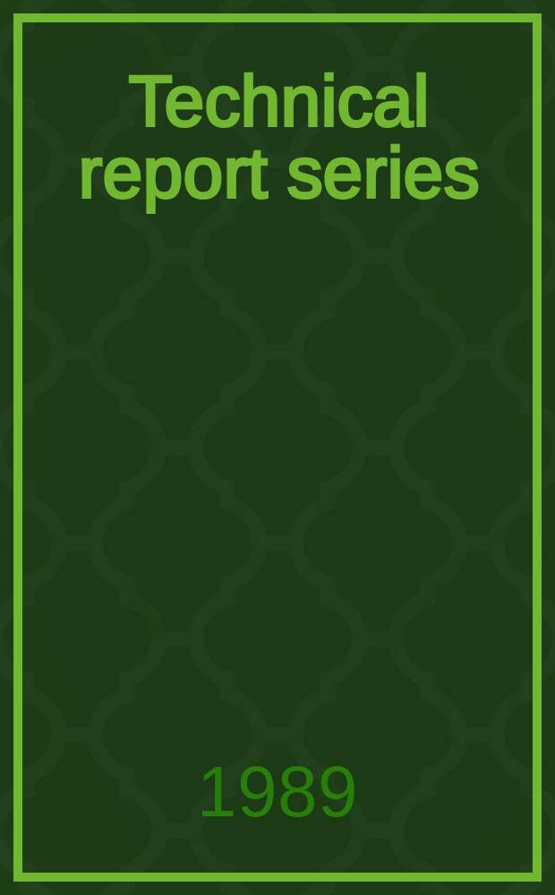 Technical report series