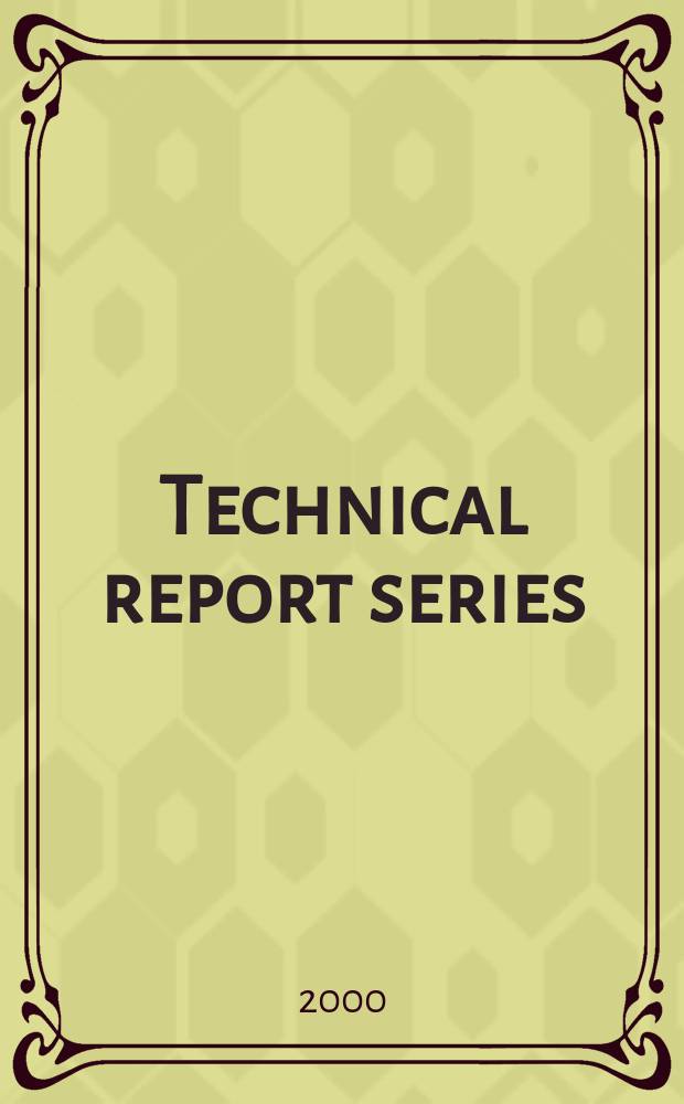 Technical report series