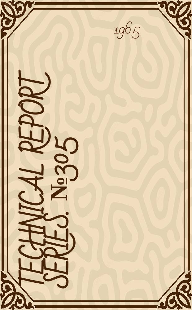 Technical report series. №305 : WHO. Scientific group on the physiology of lactation. Physiology of lactation