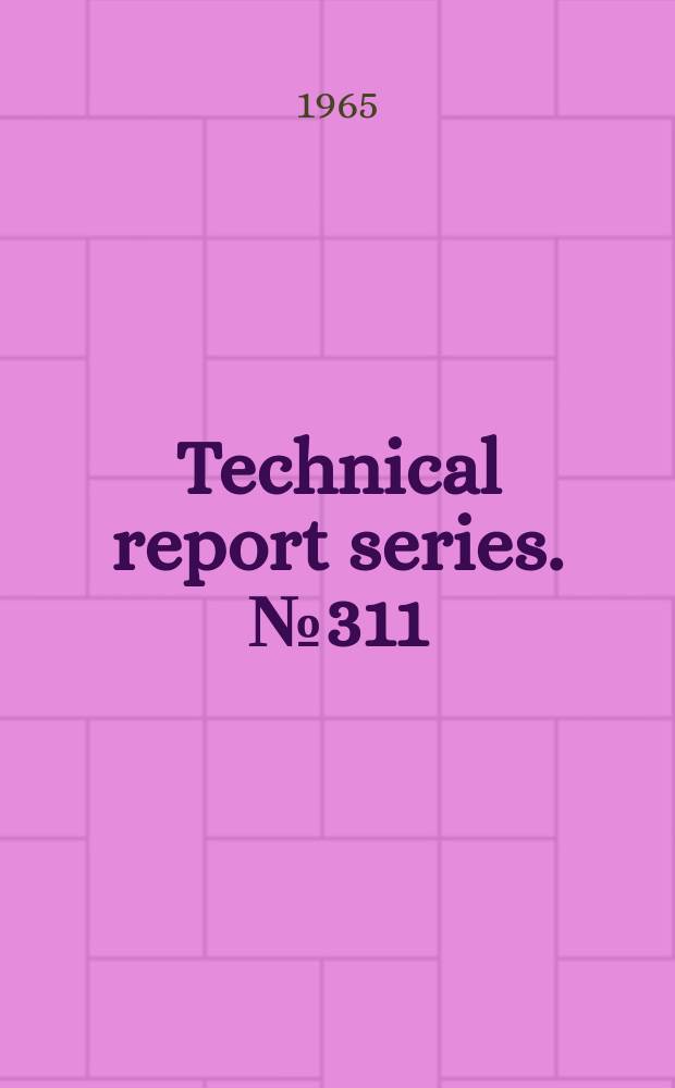 Technical report series. №311 : WHO. Study group on special courses for national staff with higher administrative responsibilities in the health services. Special courses for national staff with higher administrative responsibilities in the health services