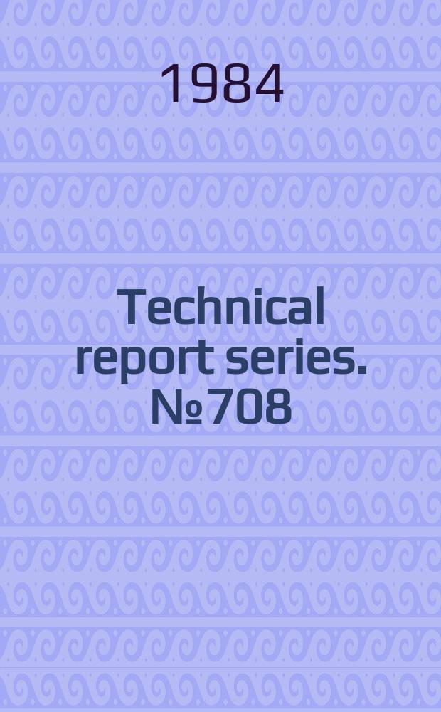 Technical report series. №708 : Education and training of nurse teachers and managers with special regard to primary health care