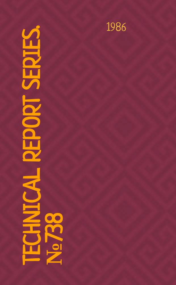 Technical report series. №738 : Regulatory mechanisms for nursing training and practice