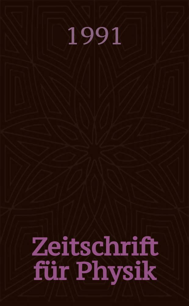 Zeitschrift für Physik : Unter Mitw. der Dt. phys. Ges. Vol.19, №1/4 : Small particles and inorganic, clusters