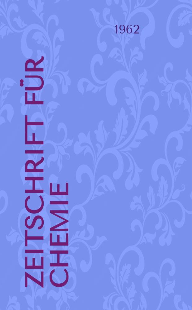 Zeitschrift für Chemie
