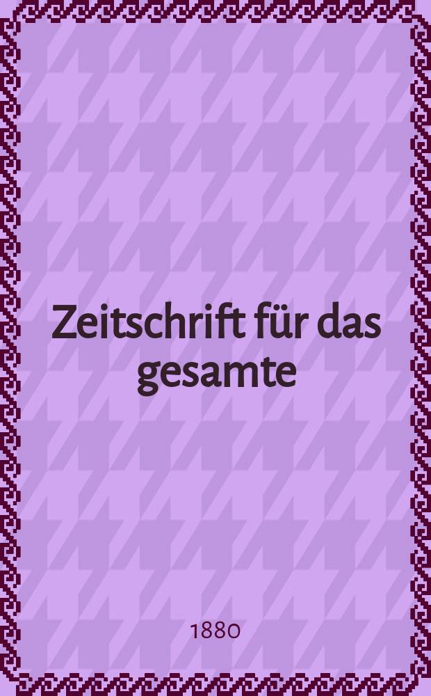 Zeitschrift für das gesamte : Brauwesen (Bayerischer Bierbrauer). Jg.3(15) 1880, №16