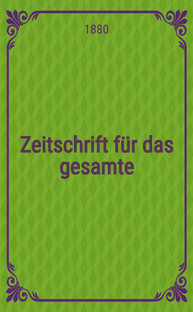 Zeitschrift für das gesamte : Brauwesen (Bayerischer Bierbrauer). Jg.3(15) 1880, №17