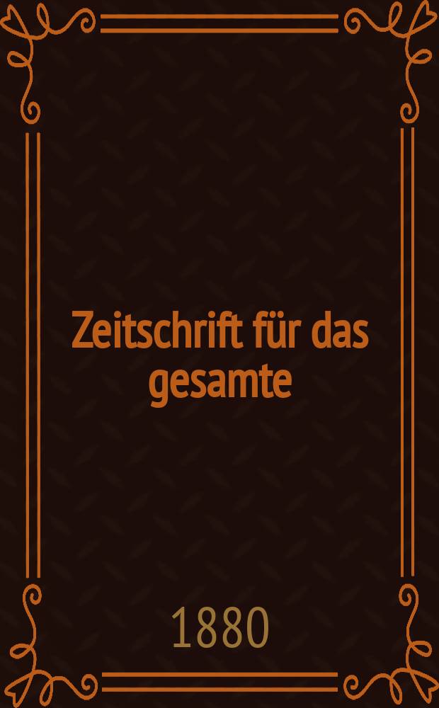 Zeitschrift für das gesamte : Brauwesen (Bayerischer Bierbrauer). Jg.3(15) 1880, №22