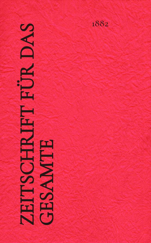Zeitschrift für das gesamte : Brauwesen (Bayerischer Bierbrauer). Jg.5(17) 1882, №17