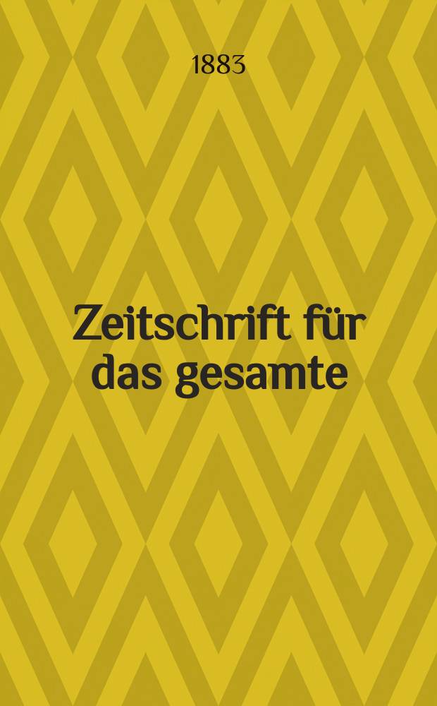 Zeitschrift für das gesamte : Brauwesen (Bayerischer Bierbrauer). Jg.6(18) 1883, №12