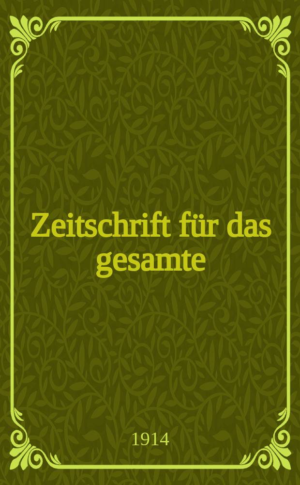 Zeitschrift für das gesamte : Brauwesen (Bayerischer Bierbrauer). Jg.37 1914, №9