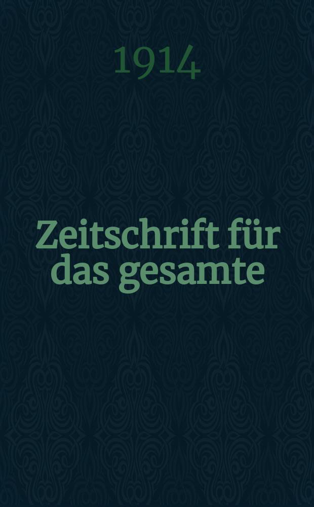 Zeitschrift für das gesamte : Brauwesen (Bayerischer Bierbrauer). Jg.37 1914, №20
