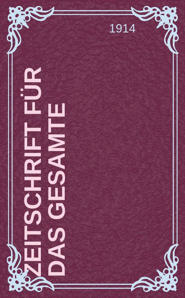 Zeitschrift für das gesamte : Brauwesen (Bayerischer Bierbrauer). Jg.37 1914, №21