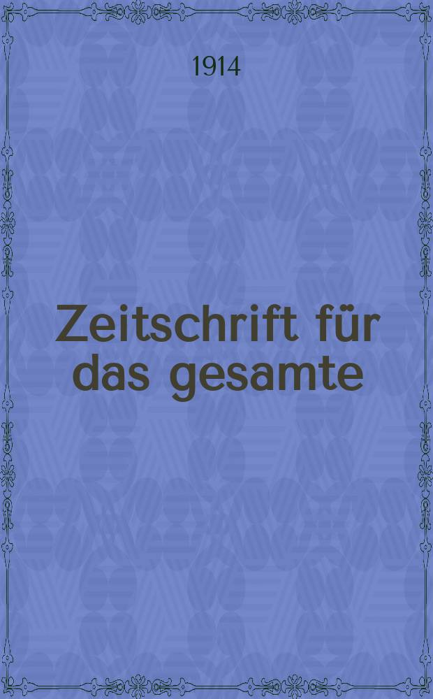 Zeitschrift für das gesamte : Brauwesen (Bayerischer Bierbrauer). Jg.37 1914, №31