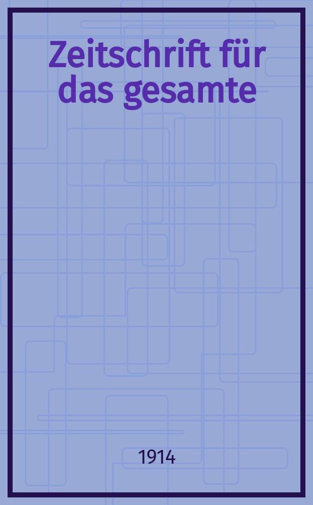 Zeitschrift für das gesamte : Brauwesen (Bayerischer Bierbrauer). Jg.37 1914, №40