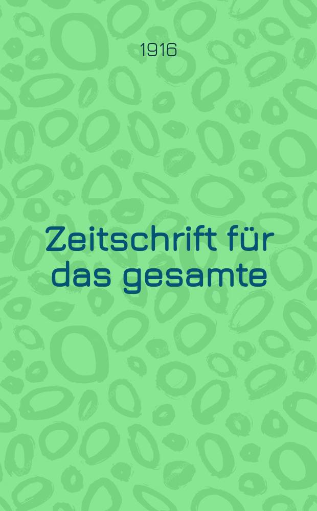 Zeitschrift für das gesamte : Brauwesen (Bayerischer Bierbrauer). Jg.39 1916, №11