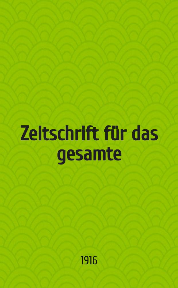 Zeitschrift für das gesamte : Brauwesen (Bayerischer Bierbrauer). Jg.39 1916, №22